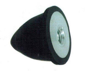 Cylindrical Noise Reduction High Hardness Durometer Rating Rubber Shock Absorber For Superior Noise Control