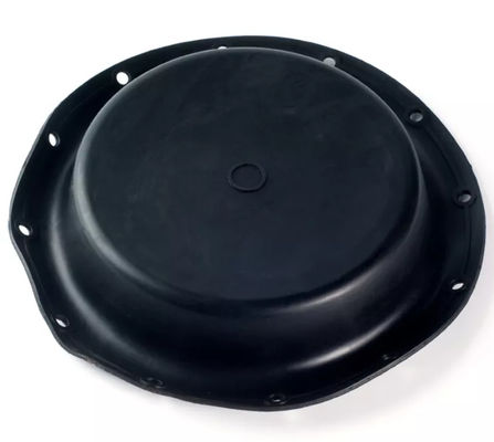 Smooth Rubber Pneumatic Valve Diaphragm 0.5 - 2.5Mpa Pressure Range Chemical Resistant