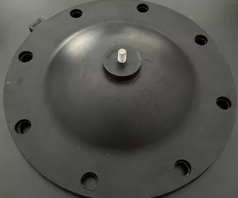 Smooth Rubber Pneumatic Valve Diaphragm 0.5 - 2.5Mpa Pressure Range Chemical Resistant