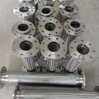 Flanged Stainless Steel Flexible Hose Soft Connection Hose 3-12mm Thickness