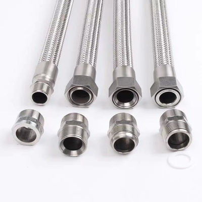 316 Stainless Steel Corrugated Tube Customized Hose Low Temperature Resistance