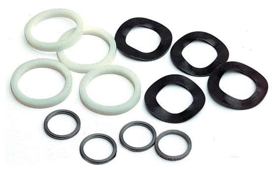 VMQ Rubber Diaphragm Seals Polysiloxane Silicone Rubber Gaskets Chemicals Resistance