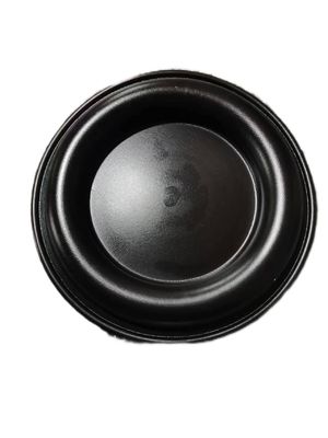 High Temperature Black Rubber Diaphragm Seals Round Shape 60-90 Shore A Hardness