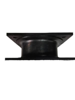 Durability Black Rubber Shock Absorber Light Weight Wide Temperature Range