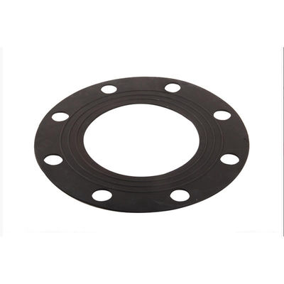 Smooth Surface Rubber Flange Gasket With High Heat Resistance 300% Elongation