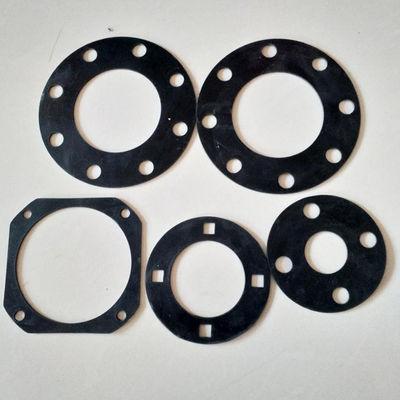 70 Shore A Hardness Rubber Flange Gasket With 25% Compression Set And Various Sizes