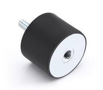 গতিশীল বিকৃতি শক শোষকের জন্য Neoprene ভিসকো-স্থিতিস্থাপক আকৃতির রাবার শক শোষক