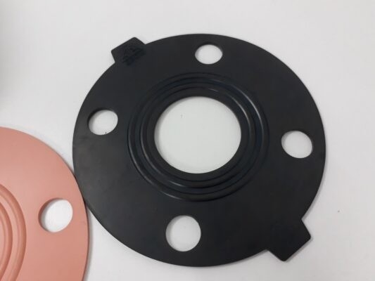 ব্যাগ ডাস্ট কালেক্টরের জন্য HN-TURBO-75M রাবার ডায়াফ্রাম সিল NR NBR CR FR PTFE EPDM