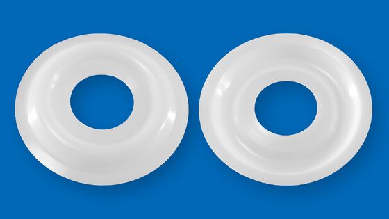 তাপমাত্রা পরিসীমা বিয়োগ 20 ডিগ্রি সেলসিয়াস থেকে প্লাস 150 ডিগ্রি সেলসিয়াস ডায়াফ্রাগম মিটারিং পাম্প তরল বিতরণ জন্য 1000000 বার সেবা জীবন প্রদান