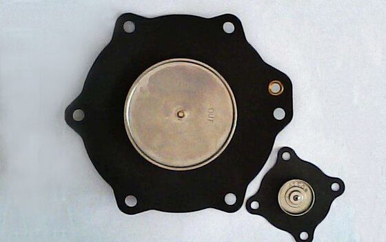 ইম্পলস জেট ভালভ নাইট্রিল রাবার এনবিআর চাপ রেটিং 0.2 থেকে 0.8 এমপিএ উপাদান থেকে তৈরি ইম্পলস ভালভ ডায়াফ্রাম